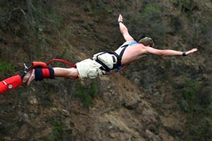 Bunjee Jumping in Nepal
