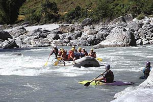 Rafting in Nepal